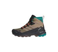 Adidas Uomo Terrex Skychaser AX5 Mid Gore-Tex Climawarm+ Hiking Shoes, Cardboard/Blanch Cargo/Pure Teal, 44 EU