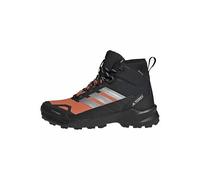 Adidas Uomo Terrex Skychaser AX5 Mid Gore-Tex Climawarm+ Hiking Shoes, Core Black/Silver Met./Semi Impact Orange, 46 EU
