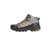 adidas Uomo Terrex Skychaser Ax5 Mid Gore-Tex Hiking Shoes, Core Black/Sand Green/Chalky Brown, 45 1/3 EU