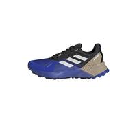 adidas Terrex Soulstride Rain.RDY Trail Running Shoes, Scarpe Uomo, Semi Lucid Blue/Grey One/Blanch Cargo, 50 2/3 EU