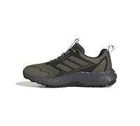 Adidas Uomo Terrex Tracefinder 2 Trail Running Shoes, Olive Strata/Olive Strata/Semi Impact Orange, 46 EU