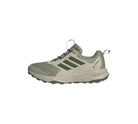 adidas Uomo Terrex Tracefinder 2 Trail Running Shoes, Tent Green/Olive Strata/Lucid Tangerine, 41 1/3 EU