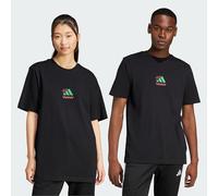 ADIDAS SPORTSWEAR Maglia funzionale 'Lounge Pizza' verde / rosso carminio / nero, Taglia M