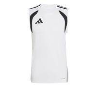 adidas Uomo Tiro 26 Competition Sleeveless Shirt, White/Black, XL