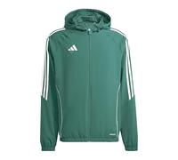 adidas Uomo Tiro24 Windbreaker Coat, team dark green/white, S
