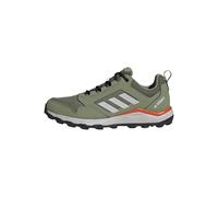 adidas Uomo Tracerocker 2.0 Trail Running Shoes, Tent Green/Grey One/Semi Impact Orange, 39 1/3 EU