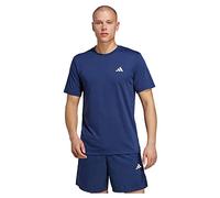 adidas Uomo Train Essentials Comfort Training Tee, Dark Blue/White, S