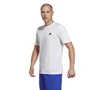 Adidas Uomo Train Essentials Comfort Training Tee, White/Black, XL