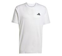 adidas Uomo Train Essentials Feelready Novelty T-Shirt, White, S