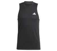adidas Uomo Train Essentials Feelready Training Sleeveless Tee, Black/White, XS