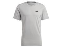 adidas Uomo Train Essentials Feelready Training Tee, Medium Grey Heather/White/Black, M