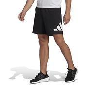 Short da allenamento Train Essentials Logo Black / White L 9"