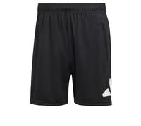 Pantaloni corti adidas Train Essentials Logo Training nero puro - XS