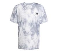 adidas Uomo Train Essentials Seasonal all Over Print Tee, Halo Silver, XXL