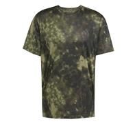 adidas Uomo Train Essentials Seasonal all Over Print Tee, Olive Strata, 3XL