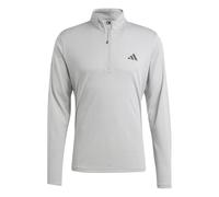 adidas Essentials 1/4 Zip Felpa Uomini in grigio chiaro, Taglia: XL