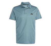 adidas Uomo Train Essentials Training Polo Shirt, preloved Teal/Black, XXL Tall
