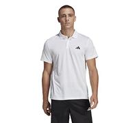 adidas Uomo Train Essentials Training Polo Shirt, White/Black, 3XL