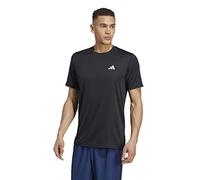 adidas Uomo Train Essentials Training Shirt, Black/White, XXL