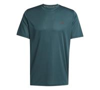 Adidas Uomo Train Essentials Training Tee, Aurora Ivy/Black, S