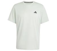 adidas Uomo Train Essentials Training Tee, Linen Green/Black, S Tall