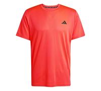 adidas Uomo Train Essentials Training Tee, Pure Ruby/Black, XXL
