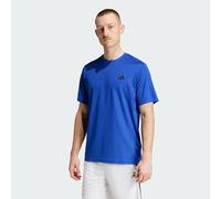 adidas Uomo Train Essentials Training Tee, Semi Lucid Blue/Black, S