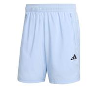 adidas Uomo Train Essentials Woven Training Shorts, Glow Blue/Black, XL 9 inch