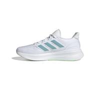 Adidas Uomo Ultrarun 5 Running Shoes, Ftwr White/Mint TON/Lime Burst, 40 2/3 EU