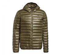 adidas Uomo Varilite Hooded Down Jacket, Focus Olive, S