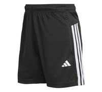 adidas Uomo Workout Essentials Base 3-Stripes Pique Short 7Inch Shorts, Black/White, 3XL