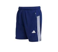adidas Uomo Workout Essentials Base 3-Stripes Pique Short 7Inch Shorts, Dark Blue/White, L