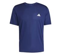 adidas - WE Base 3-Stripes Tee - Maglia funzionale 3XL - Regular blu