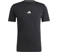adidas Uomo Workout Logo Tee, Black/White, M