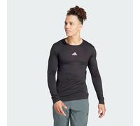 adidas Uomo Workout Long Sleeve Tee, Black/White, S