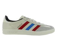 adidas Vanquish 6 Lea m, Scarpe da corsa da uomo, Bianco Gesso Rosso Scarlatto Nero, 40 EU