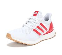 adidas Vanquish 6 Lea m, Scarpe da corsa da uomo, Bianco Rosso Scarlatto Gomma, 40 EU
