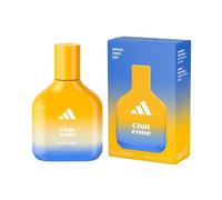 adidas Vibes Chill Zone Eau de Parfum, Per tutti, Rilassante e confortevole, Profumo a lunga durata, Lavanda e Vaniglia 50 ml