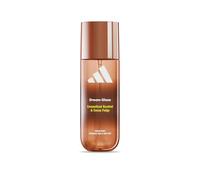 adidas Vibes Dream Glaze Acqua profumata spray per corpo e capelli, da Donna, Mood Boosting, Note di Nocciola Caramellata e Dolce al cioccolato, Per Ogni Occasione, 150 ml