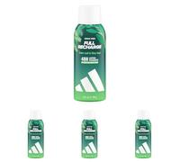 adidas Vibes Full Recharge Deodorante Spray All-Over per il corpo, 150ml (Confezione da 4)