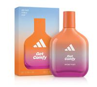 adidas Vibes Get Comfy Eau de Parfum, per Tutti, Rilassante e Confortevole, Profumo a Lunga Durata, Vaniglia e Mandarino 100 ml