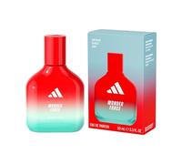 adidas Vibes Wonder Force Eau de Parfum Unisex | Profumo sportivo fruttato agrumato, a lunga tenuta, note di rabarbaro, rosa e muschio bianco, formato da viaggio (47 ml).