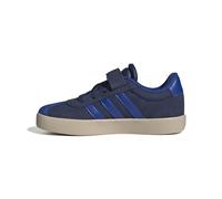 adidas VL Court 3.0 Hook And Loop Shoes Kids, Sneaker Unisex - Bambini e Ragazzi, Dark Blue Team Royal Blue Wonder Beige, 35 EU