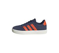 adidas VL Court 3.0 Shoes Kids, Scarpe Unisex - Bambini e Ragazzi, Blu Scuro Impact Orange Gold Met, 4 UK Child