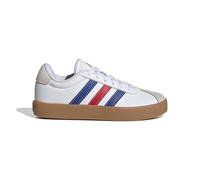adidas VL Court 3.0 Shoes Kids, Scarpe Unisex - Bambini e Ragazzi, Ftwr White Team Royal Blue Better Scarlet, 36 2/3 EU