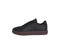 adidas VL Court 3.0 Shoes Kids, Scarpe Unisex - Bambini e Ragazzi, Nucleo Nero Nero Aurora Rubino, 10.5 UK Child