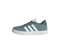 adidas VL Court 3.0 Shoes Kids, Scarpe Unisex - Bambini e Ragazzi, Verde Acqua Polvere Ftwr Bianco Preloved Teal, 23 EU