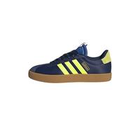 adidas VL Court 3.0 Shoes, Sneaker Donna, Dark Blue Hi RES Yellow Gold Met, 40 2/3 EU
