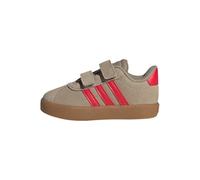 Adidas VL Court 3.0 Shoes, Sneaker Unisex - Bambini e Ragazzi, Blanch Cargo Pure Ruby Gold Met, 27 EU