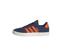 adidas VL Court 3.0 Shoes, Sneaker Uomo, Dark Blue Impact Orange Gold Met, 40 2/3 EU